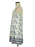 Assorted Brands Print Green Casual Dress Size M - photo 5