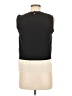 Harlyn 100% Cotton Black Sleeveless Blouse Size M - photo 2