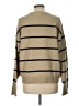 MNG Stripes Tan Pullover Sweater Size L - photo 2