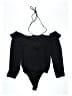 Express 100% Polyester Black Bodysuit Size S (estimated) - photo 2