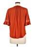 Carolyn Taylor Orange Short Sleeve Blouse Size M - photo 2