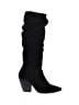 Charles by Charles David Black Boots Size 8 1/2 - photo 1