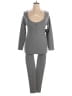 Pink Dot Gray Jumpsuit Size 1X - 2X - photo 1