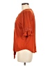 Carolyn Taylor Orange Short Sleeve Blouse Size M - photo 5