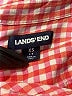 Lands' End Checkered-gingham Red Long Sleeve Button-Down Shirt Size XS - photo 7
