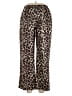 Ekouaer Animal Print Gold Casual Pants Size L - photo 1