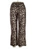 Ekouaer Animal Print Gold Casual Pants Size L - photo 2