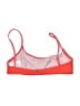 Salerno Solid Orange Swimsuit Top Size S - photo 2