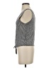 Caution to the Wind Silver Sleeveless Top Size XS (estimated) - photo 5