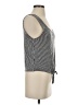 Caution to the Wind Silver Sleeveless Top Size XS (estimated) - photo 4