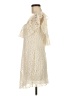 Boulee 100% Polyester Ivory Cocktail Dress Size 6 - photo 5