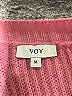 VOY Pink Pullover Sweater Size M - photo 7