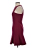 Likely Solid Burgundy Cocktail Dress Size 2 - photo 5
