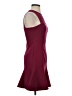 Likely Solid Burgundy Cocktail Dress Size 2 - photo 4