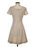 Theory Solid Tan Casual Dress Size 4 - photo 2