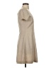 Theory Solid Tan Casual Dress Size 4 - photo 4
