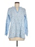 Amaya Blue Long Sleeve Blouse Size EU 38 / US 8 - photo 1