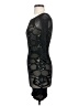 Bebe Graphic Black Cocktail Dress Size S (petite) - photo 5