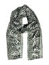 Assorted Brands 100% Polyester Animal Print Green Gray Scarf One size - photo 1