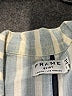 FRAME 100% Cotton Stripes Blue Blazer Size S - photo 6