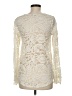 Express Ivory Long Sleeve Top Size M - photo 2