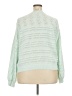 LC Lauren Conrad 100% Polyester Green Pullover Sweater Size XXL - photo 2