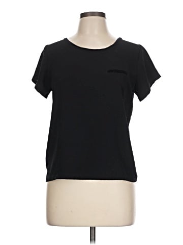 Zara W&B Collection Short Sleeve Top (view 1)