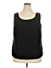 NIPON BOUTIQUE Solid Black Tank Top Size 20 - photo 1