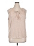 Cable & Gauge Tan Sleeveless Blouse Size XL - photo 1