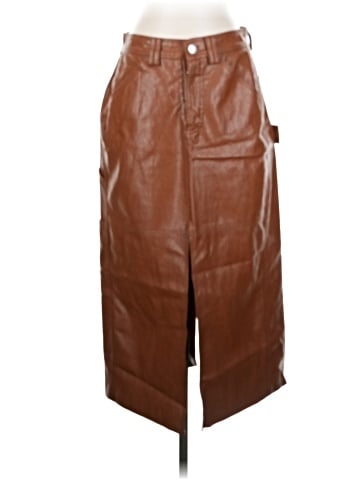 A.L.C. Faux Leather Skirt (view 1)