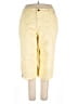 Cj Banks Yellow Khakis Size 32 waist - photo 1