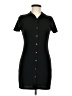 Forever 21 Solid Black Casual Dress Size M - photo 1