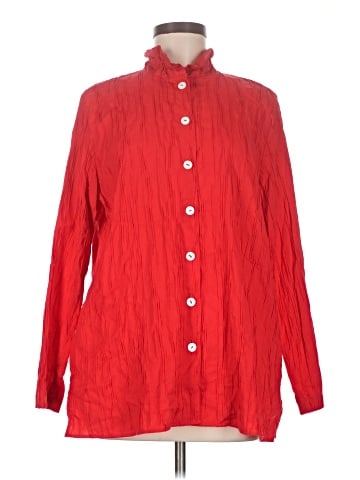 Foxcroft Long Sleeve Button-Down Shirt (view 1)