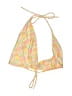 Primark Paisley Yellow Swimsuit Top Size M - photo 1