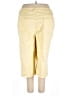 Cj Banks Yellow Khakis Size 32 waist - photo 2