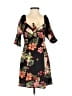 Lost + Wander Tropical Black Cocktail Dress Size XS - photo 1