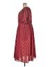 BLOOMCHIC 100% Polyester Stripes Burgundy Casual Dress Size 26 waist - photo 5