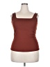 Nine West Brown Tank Top Size XXL - photo 1