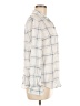 Eden & Olivia 100% Polyester Plaid Ivory Long Sleeve Blouse Size M - photo 4