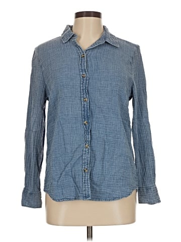 Lola River Long Sleeve Button-Down Shirt (view 1)