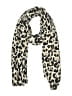 Unbranded Animal Print Ivory White Scarf One size - photo 1