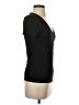 MANGOPOP Collection Black Short Sleeve Top Size S - photo 4