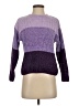 Assorted Brands 100% Polyester Color Block Purple Pullover Sweater Size S (estimated) - photo 1
