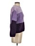 Assorted Brands 100% Polyester Color Block Purple Pullover Sweater Size S (estimated) - photo 4