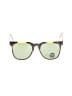 Komono Animal Print Leopard Print Snake Print Brown Green Sunglasses One size - photo 2