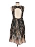 Mimi Chica 100% Polyester Print Brown Cocktail Dress Size M - photo 2