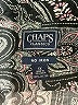 Chaps 100% Cotton Paisley Gray Long Sleeve Blouse Size 1X - photo 7