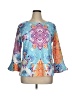 Beacon Hill Blue 3/4 Sleeve T-Shirt Size XL (estimated) - photo 1