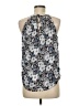 Ann Taylor 100% Polyester Black Sleeveless Blouse Size M (petite) - photo 2