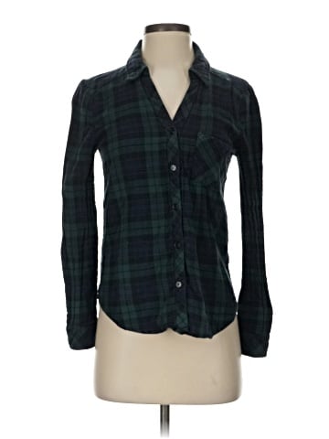 Noir Long Sleeve Button-Down Shirt (view 1)